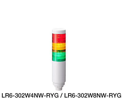 LED 시그널 타워 Φ60mm LR6 (M12 커넥터 타입)