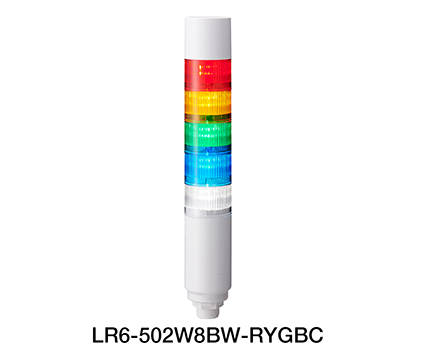 LED 시그널 타워 Φ60mm LR6 (M12 커넥터 타입)
