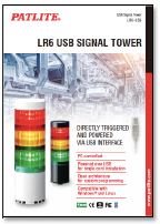USB LED 시그널타워<br>LR6-USB<br>(영문)