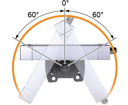 조절 각도: 120°